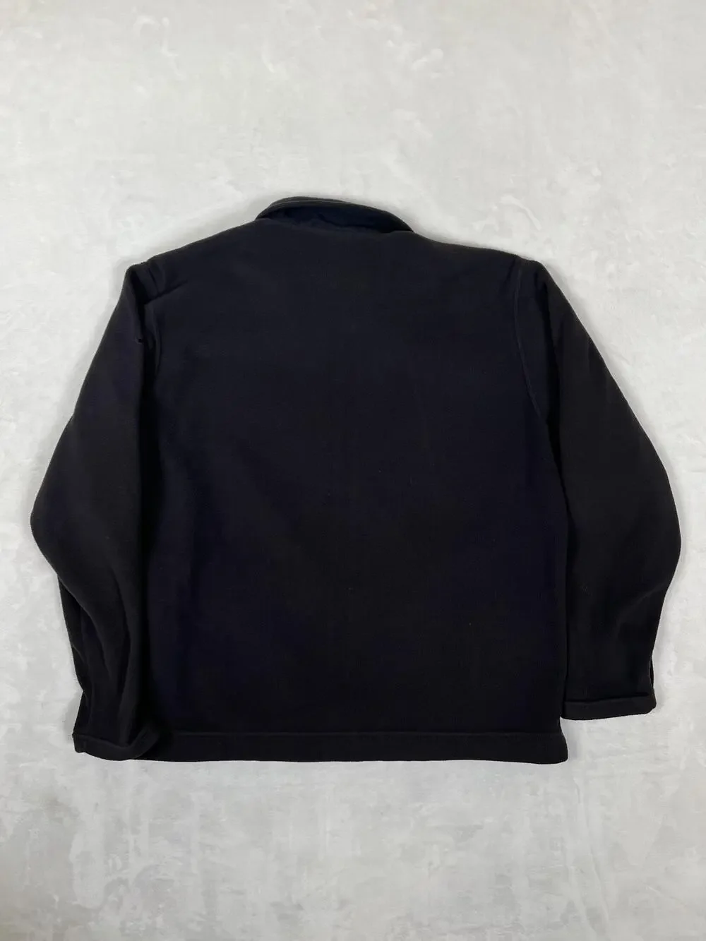 Nike Golf Therma-FIT Fleece Jacket Mens Medium Black Full Zip Collared Layer